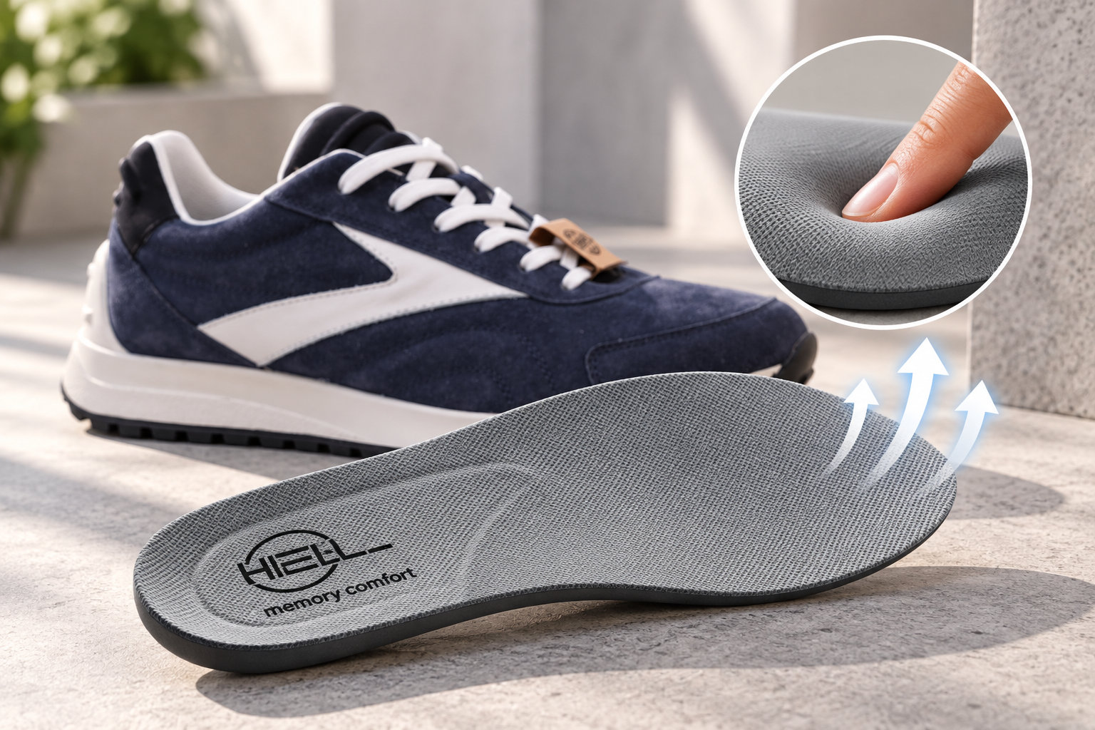 SNEAKERS Memory Foam Removable