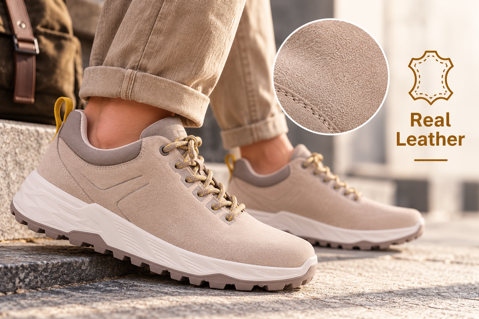 SNEAKERS Real Leather